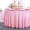 132 Inch Round Premium Ice Crushed Velvet Tablecloth Elegant Event Linen